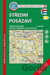 KČT 43 Střední Posázaví 1:50 000 / Turistická mapa
