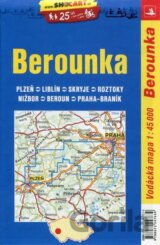 Berounka/vodácká mapa 1:45T