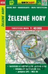 Železné Hory 1:40 000 turistická mapa č 430
