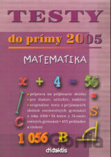Testy do prímy 2005 – matematika