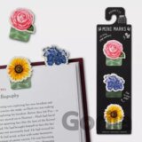 Záložka do knihy Mini magnetická - Kvetiny