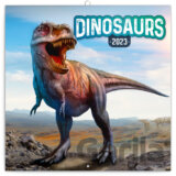 Poznámkový kalendář Dinosaurs 2023