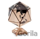 Ikosahedrická guľa čierna