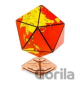 Ikosahedrická guľa červená