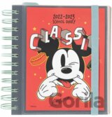 Plánovací denný školský Diár 2022/2023 Disney: Mickey Mouse so samolepkami