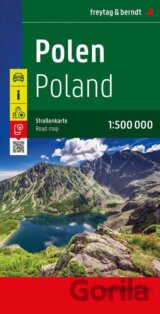 Polsko 1:500 000 / Polen, Straßenkarte 1:500 000