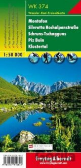 WK 374 Montafon Silvretta Hochalpenst 1:50 000/mapa
