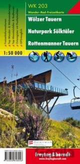 WK 203 Wölzer Tauern, Naturpark Sölkta, Rottenmanner Tauern, Wanderkarte 1:50.000/mapa
