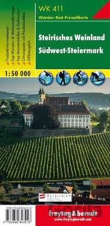 WK 411 Steirisches Weinland 1:50 000/mapa