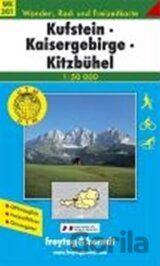 Kufstein - Kaisergebirge - Kitzbühel 1:50 000 - Turistická mapa: WK 301