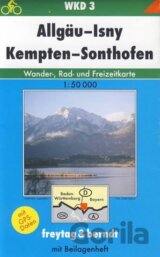 WKD  3 Allgäu, Isny, Kempten, Sont 1:50 000