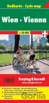 Vídeň 1:30 000 cyklomapa