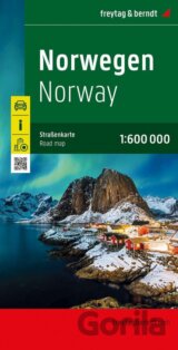 Norsko / Norwegen 1:600 000 automapa