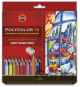 Koh-i-noor umělecké pastelky POLYCOLOR 36 ks