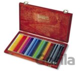 Koh-i-noor pastelky umělecké POLYCOLOR kreslířská sada 36 ks v dřevěné krabičce