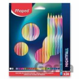 Maped Pastelky trojboké - Nightfall Teens 24 ks