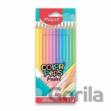 Maped Pastelky trojhranné Color´ Peps pastelové 12 ks