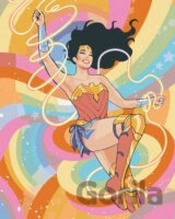 Malování podle čísel: Wonder Woman - DÚHOVÁ
