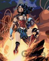 Malování podle čísel: Wonder Woman - na skále