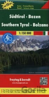 Turisticá mapa Jižní Tyrolsko