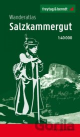 Turistický atlas Solná komora 1:40 000 / Salzkammergut, Wanderatlas 1:40.000