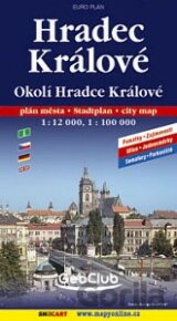 Hradec Králové mapa 1:12 000
