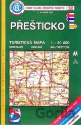 KČT 32 Přešticko/turistická mapa