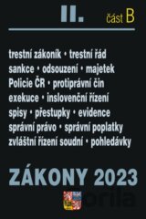 Zákony II. B / 2023 - Trestní právo, Správní právo