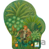 Siluetové puzzle: V džungli
