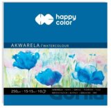 Happy Color Akvarelový blok 15 x 15 cm