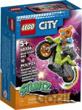 LEGO® City 60356 Medveď a kaskadérska motorka