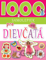 1000 samolepiek pre dievčatá