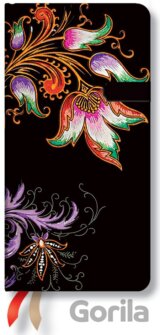 Paperblanks - Floral Cascade Ebony 2015