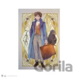 Fantastické zvieratá zápisník A5 - Newt Scamander