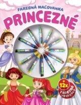 Farebná maľovanka - Princezné