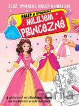 Milujem princezné - nalep a vymaľuj