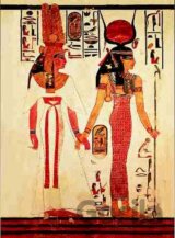 Nefertari preceded by Goddess Isis