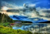 Maligne Lake Boathouse, Canada