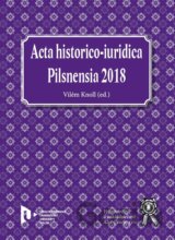 Acta historico-iuridica Pilsnensia 2018