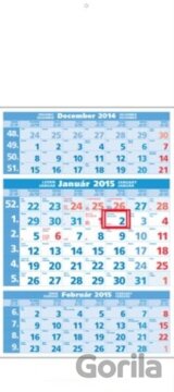 Kalendár Komfort 2015 - modrý
