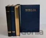 Biblia so zlatou oriezkou (tmavomodrá)