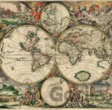 Carte du Monde, Produced in Amsterdam, 1689