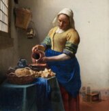 Vermeer Johannes: The Milkmaid, 1658-1661