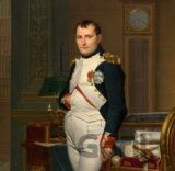 Jacques-Louis David: The Emperor Napoleon in his study at the Tuileries, 1812