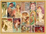 Mucha Alfons - Collage