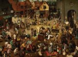 Brueghel Pieter - The Fight Between Carnival and Lent, 1559