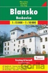 Blansko, Boskovice mapa 1:15 000