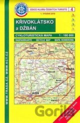 KČT 4 Křivoklátsko a Džbán 1:100 000 /cykloturistická mapa