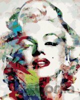 Malování podle čísel 40 x 50 cm - Marilyn Monroe
