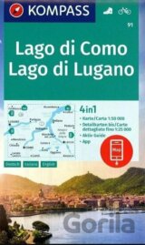 Lago di Como, Lago di Lugano 1:50 000